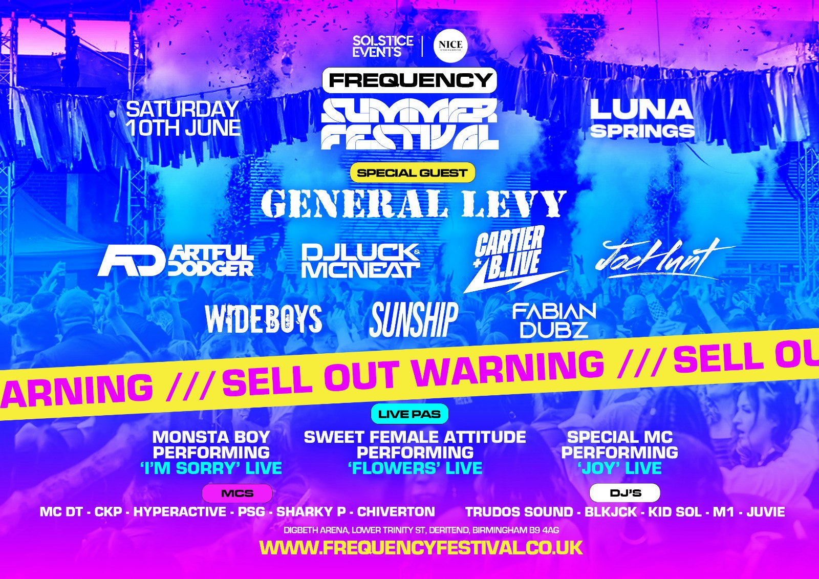 Frequency Summer Festival – Luna Springs [SELL OUT WARNING]