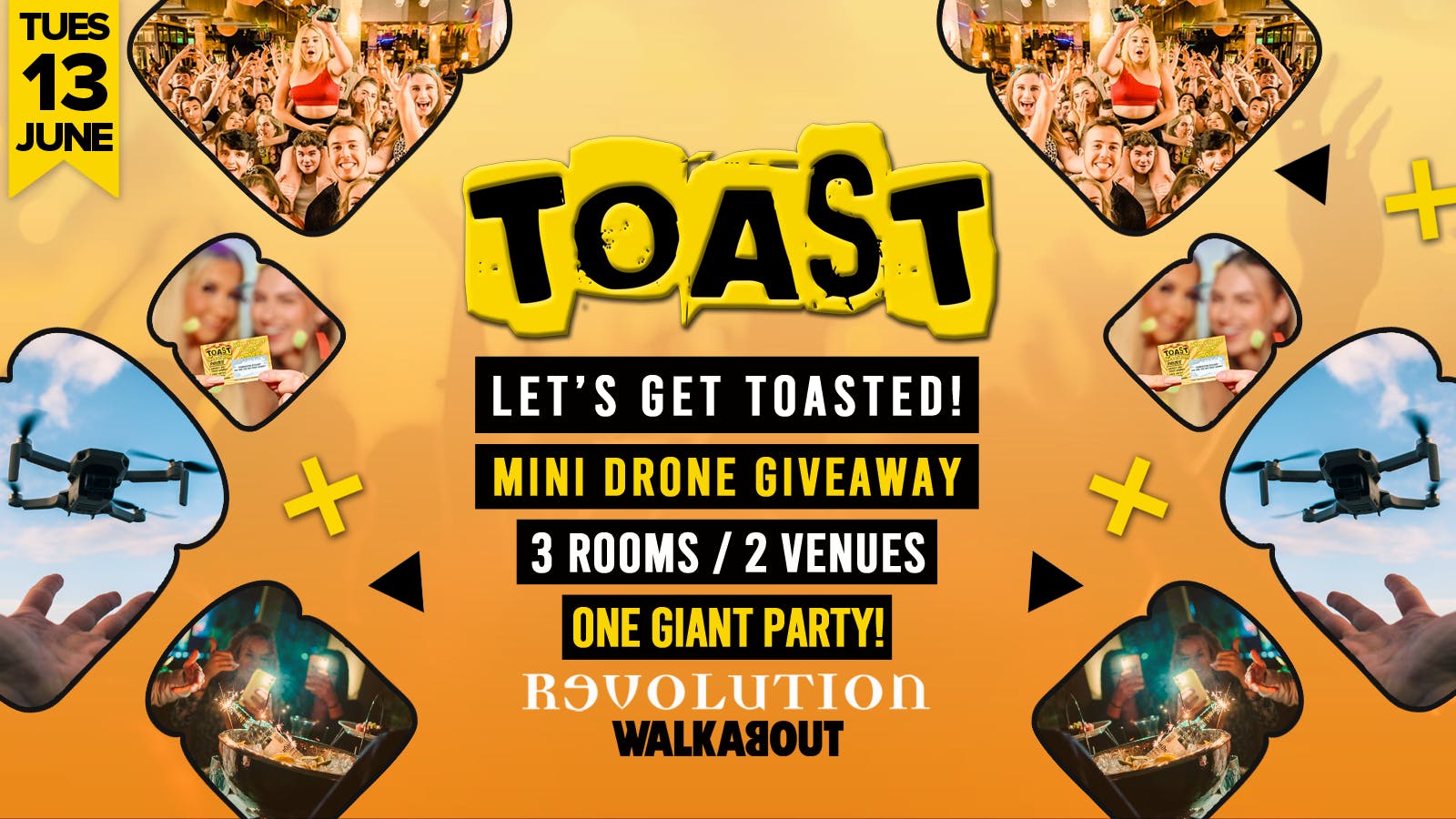 Toast • Mini Drone Giveaway • Revolution & Walkabout