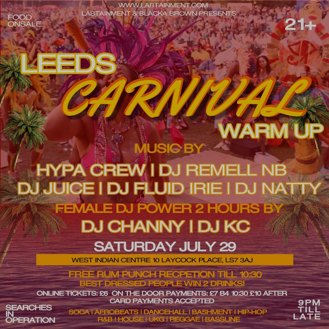 THE CARNIVAL WARM UP