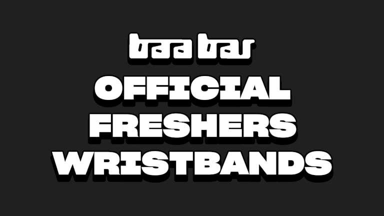 Liverpool's Official Baa Bar Freshers Wristband 2023