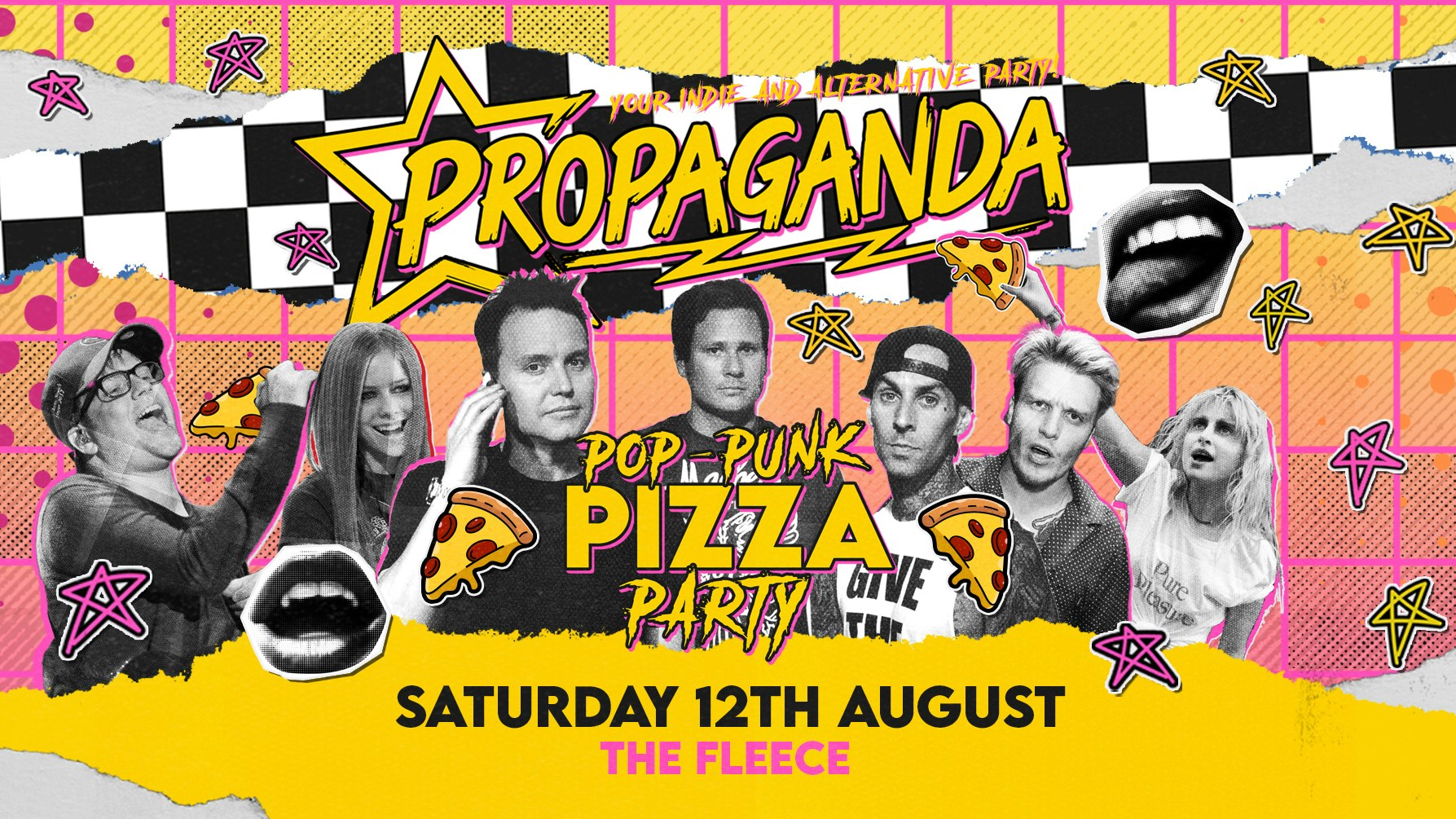 Propaganda Bristol – Pop Punk Pizza Party!