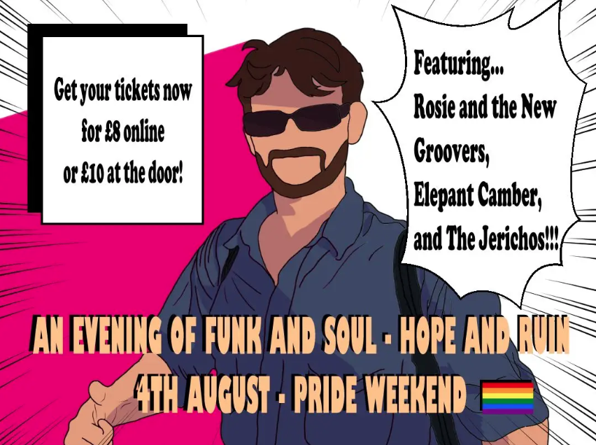 An Evening of Funk and Soul – Pride Weekend