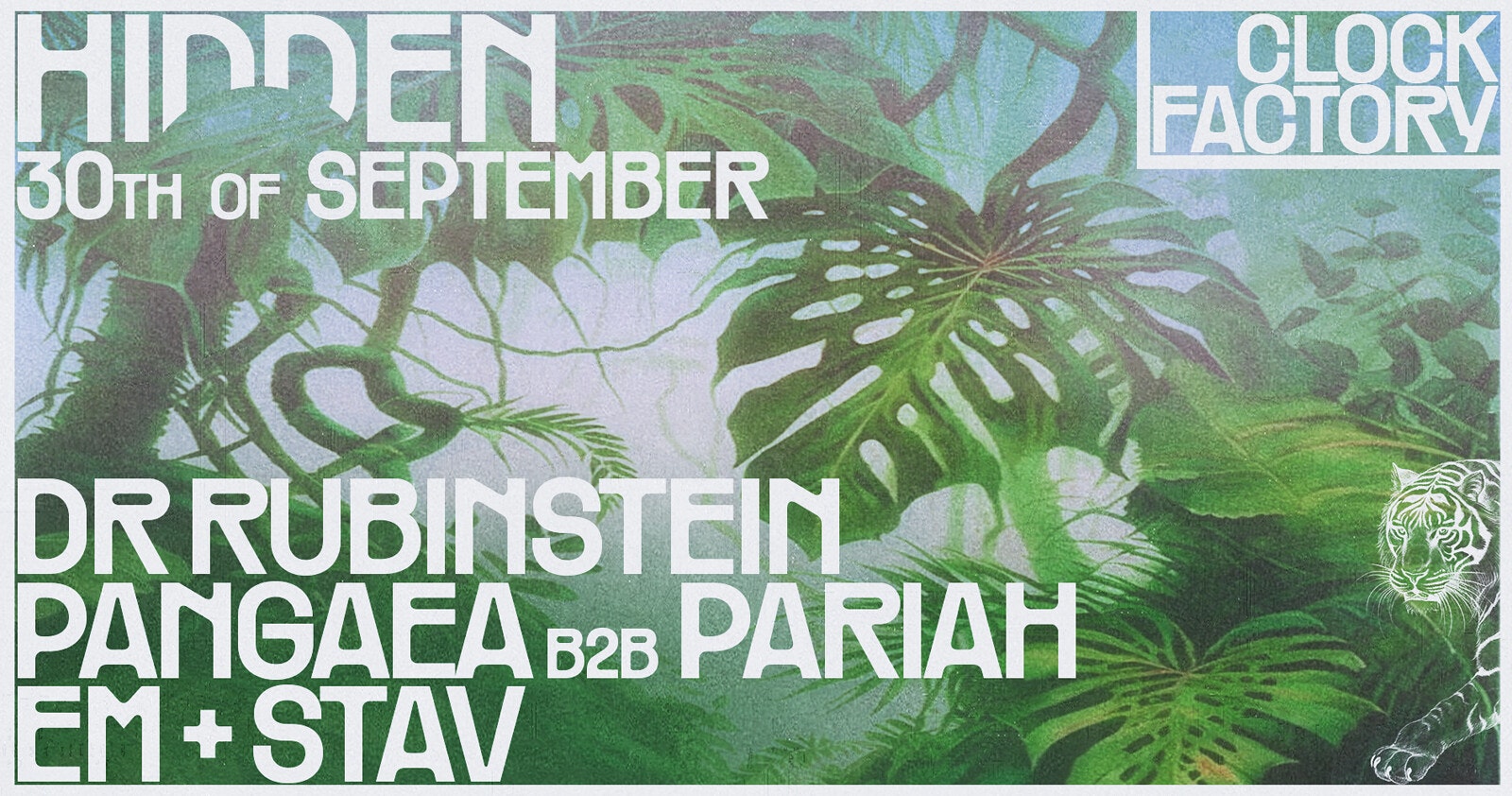 Hidden: Pangaea b2b Pariah / Dr Rubinstein & more