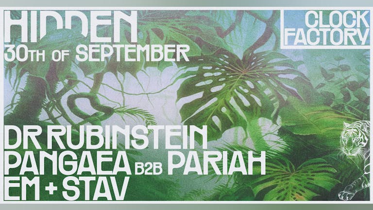 Hidden: Pangaea b2b Pariah / Dr Rubinstein & more