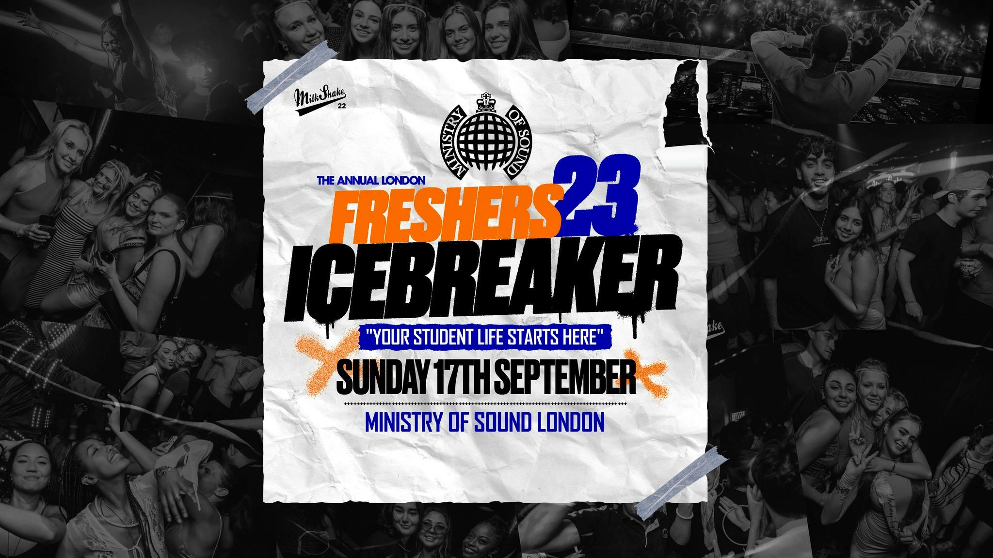 The London Freshers Icebreaker 2023 – Ministry of Sound | London’s BIGGEST Moving In Party 😲