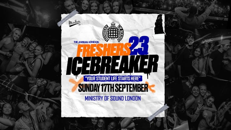 The London Freshers Icebreaker 2023 - Ministry of Sound | London's BIGGEST Moving In Party 😲