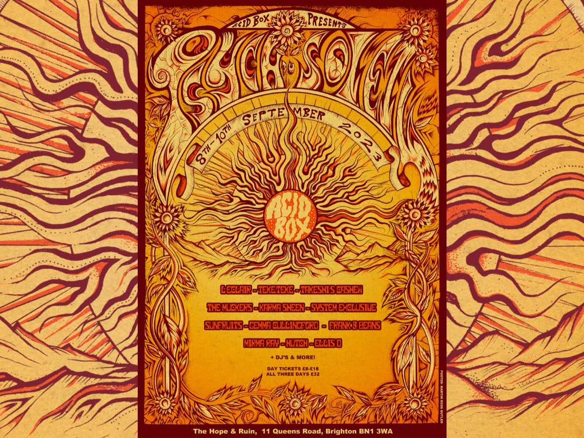 Psych du Soleil Weekender – Friday