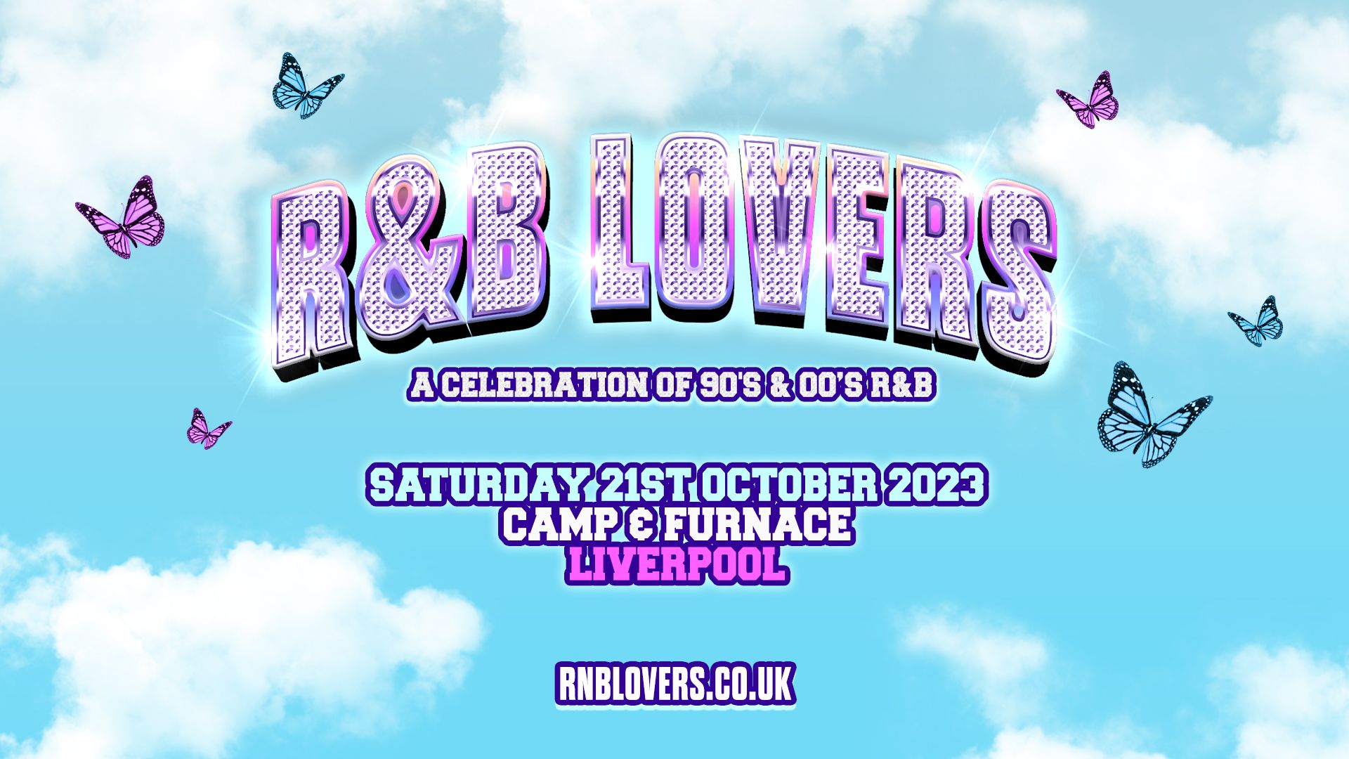 R&B Lovers - Saturday 21st October - Camp & Furnace | RnB Lovers