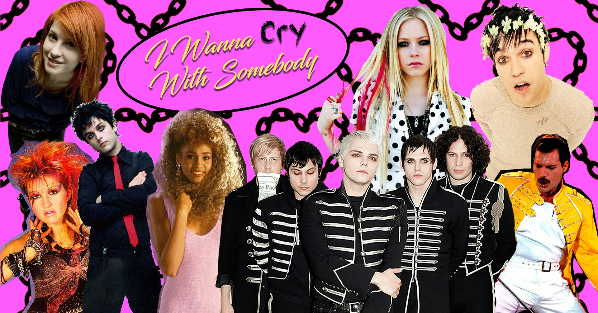 I Wanna Cry With Somebody – Emo VS 80s night (Dublin)