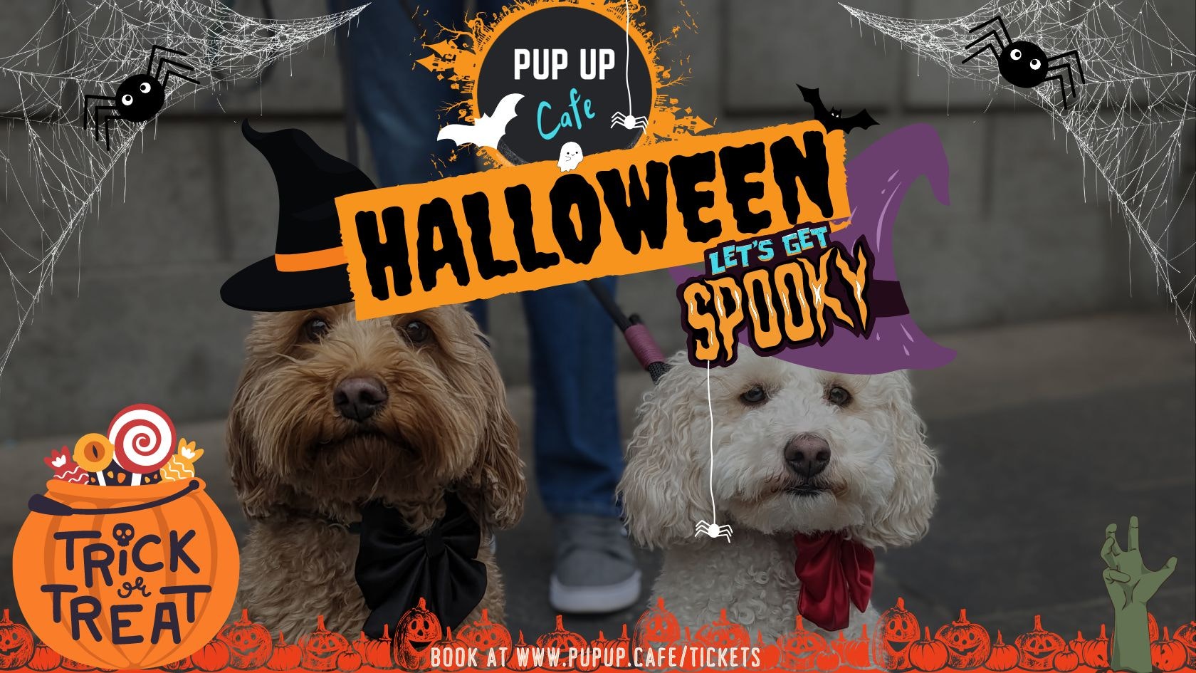 Doodle Pup Up Cafe – Liverpool | HALLOWEEN! 🎃