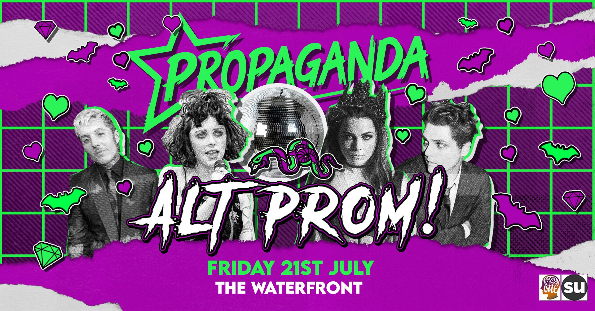 This Friday, Alt Prom! – Propaganda Norwich at The Waterfront!