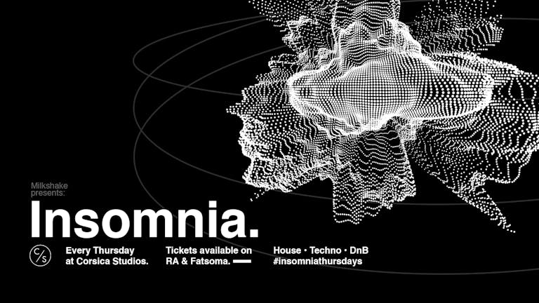 Insomnia London | House, Techno, DnB - Freshers 2023 Launch
