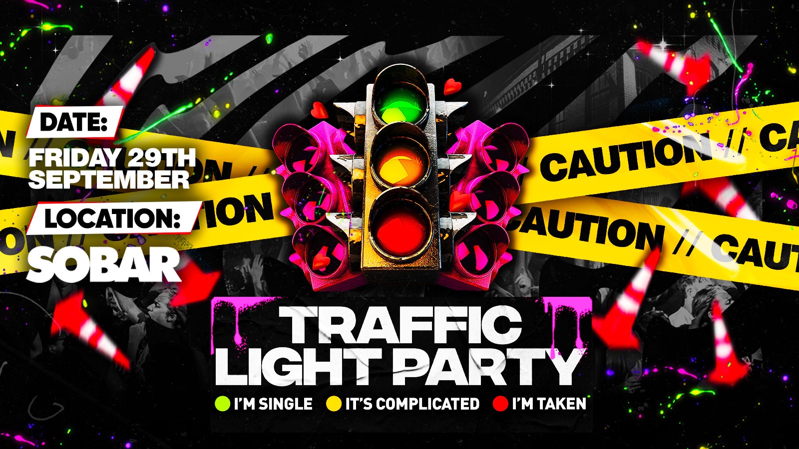 Traffic Light Party | Southampton Freshers 2023