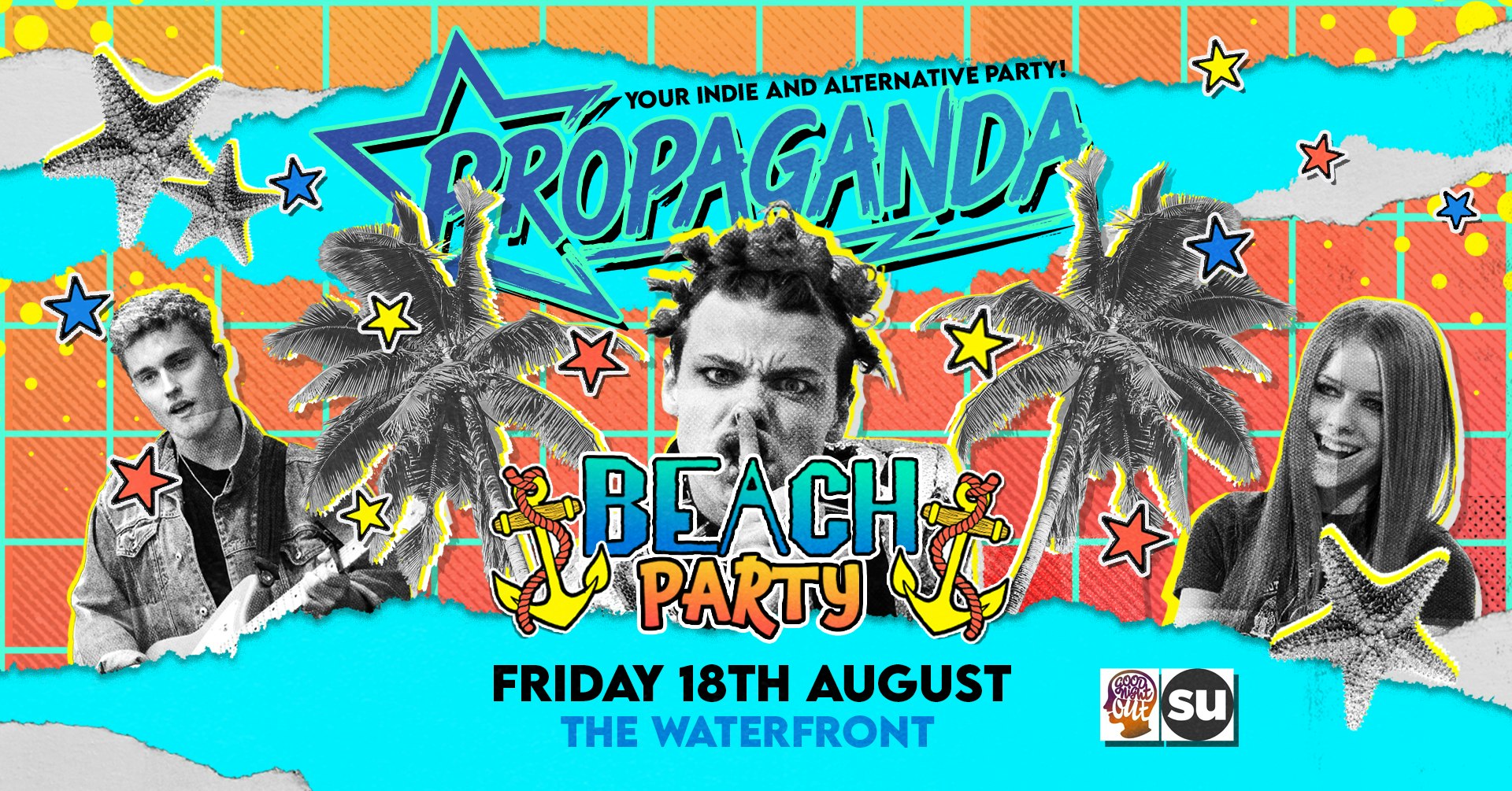 Propaganda Norwich – Beach Party!