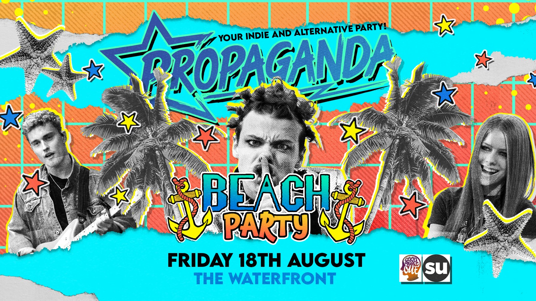 Propaganda Norwich – Beach Party!