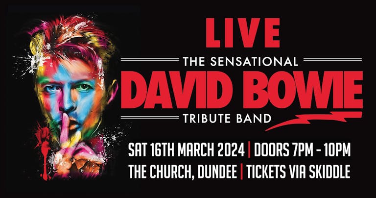 The Sensational David Bowie Tribute Band Live