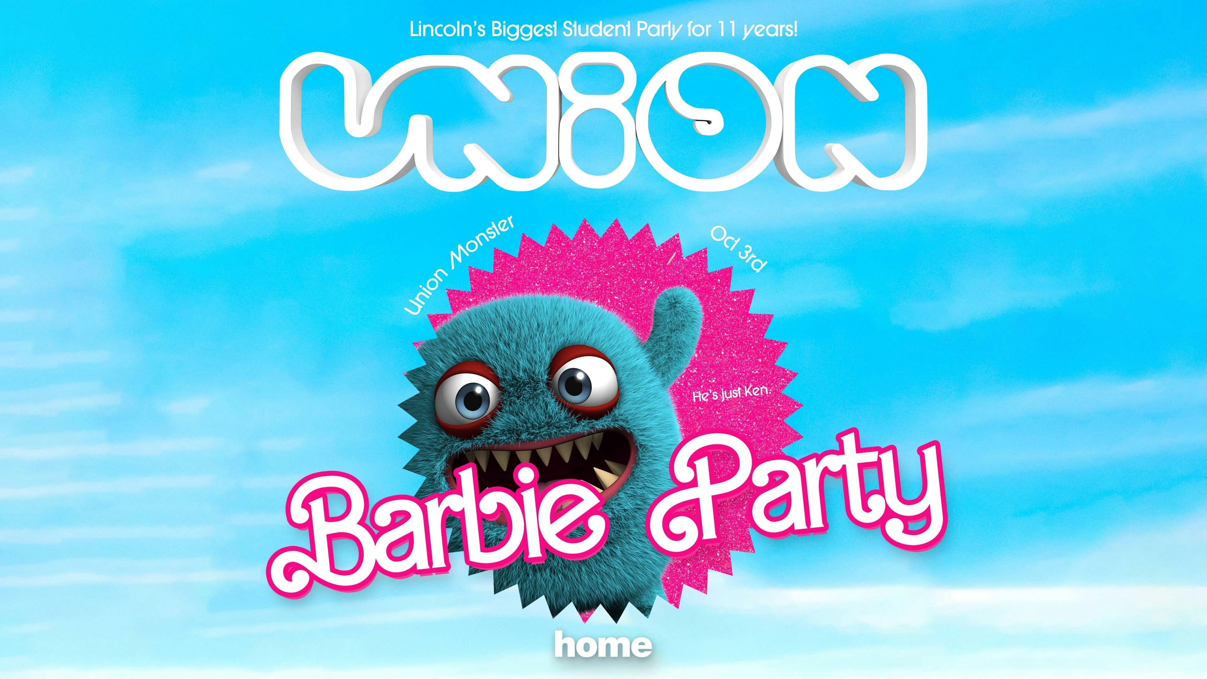 UNION TUESDAY’S 🌸 BARBIE PARTY 🌸 HOME NIGHTCLUB