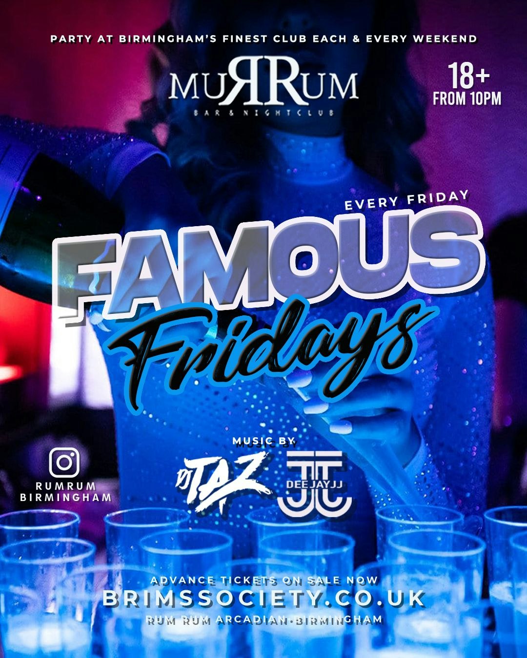 FAMOUS FRIDAYS AT RUMRUM