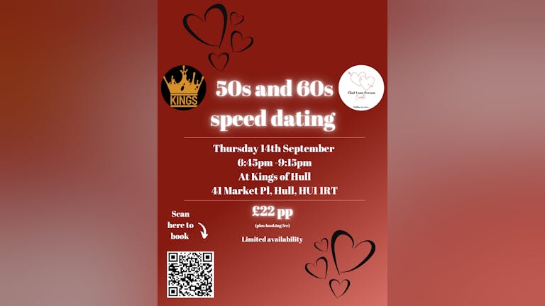 Speed dating 50s and 60s