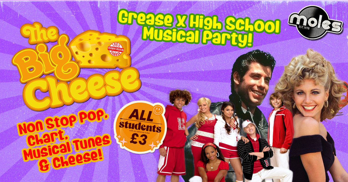 The Big Cheese – Grease x High School Musical – Musicals Party!