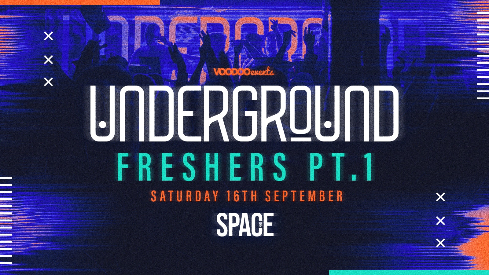 Underground Saturdays at Space – Freshers Pt 1 – 16th September