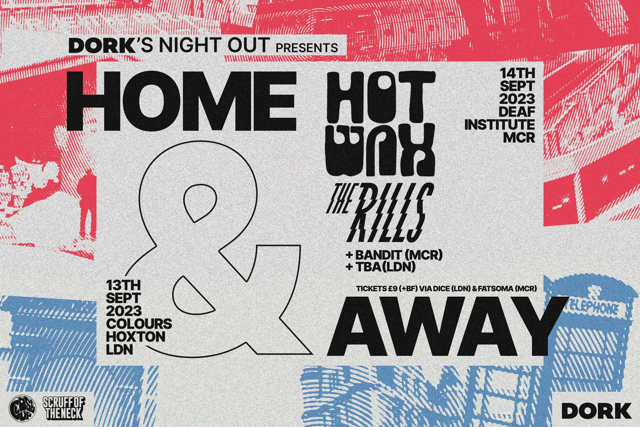 Dork’s Night Out presents Home & Away | Manchester, Deaf Institute