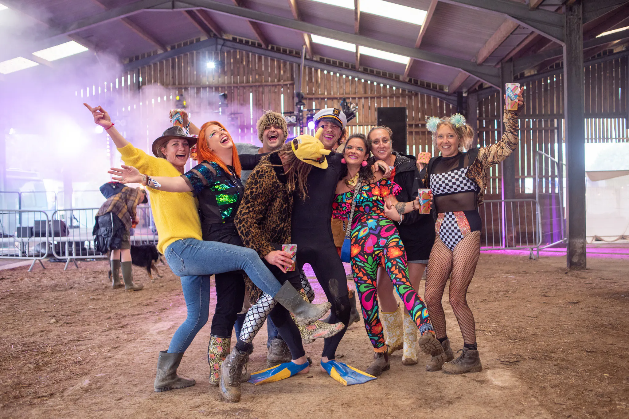 Funk Up The Farm Pig Pen Party, the final rave at Wrights Farm. at ...