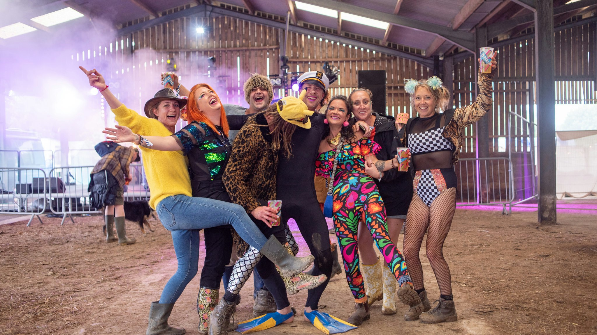 Funk Up The Farm Pig Pen Party, the final rave at Wrights Farm.