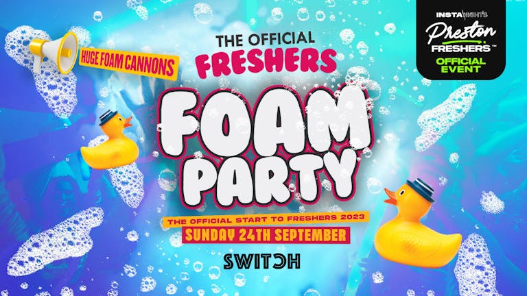 Official Freshers FOAM PARTY | Preston Freshers Opening Party 23