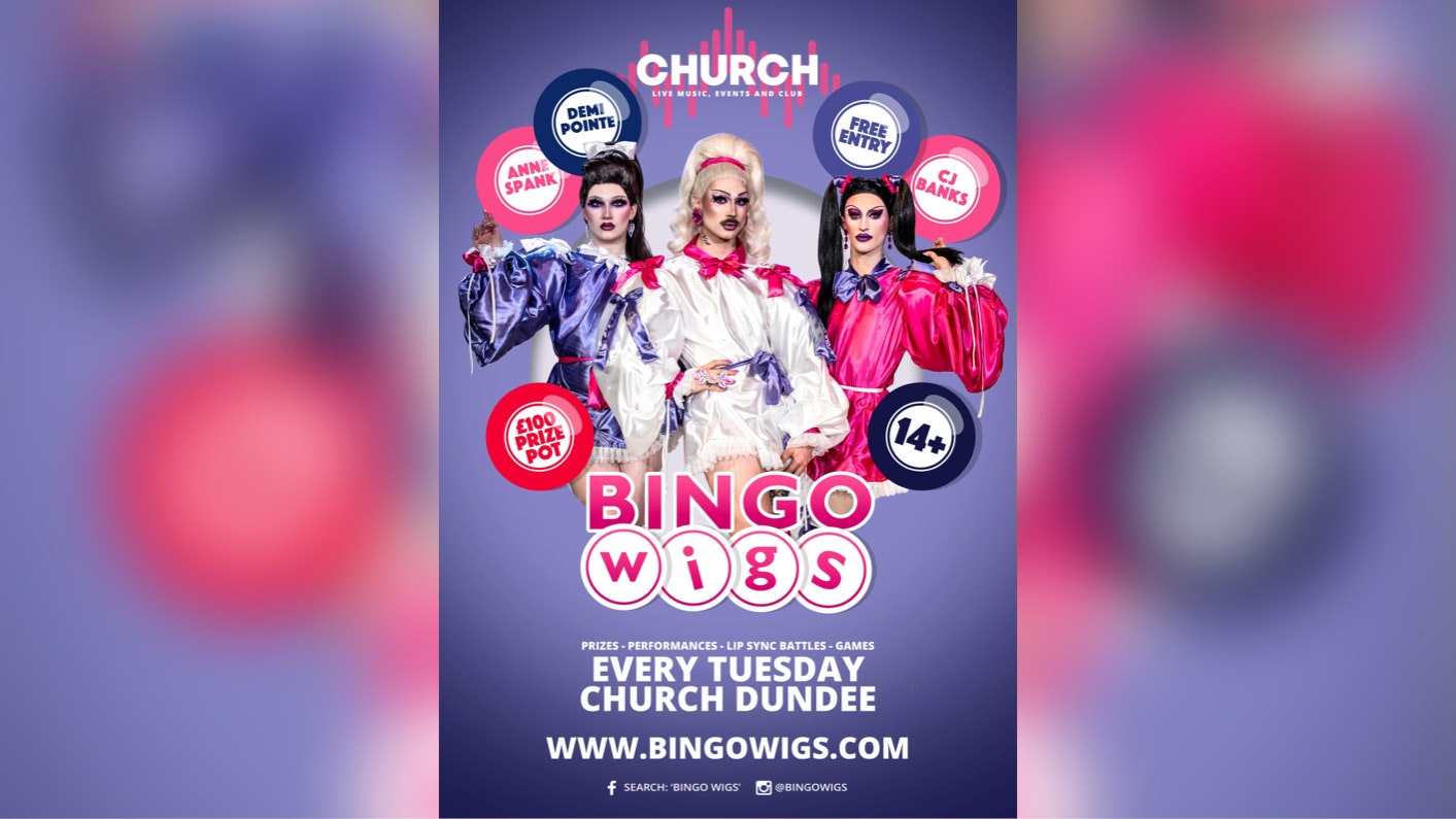 Bingo Wigs with LATEX, GIGI EXPENCE and guest host ANN PHETAMINE