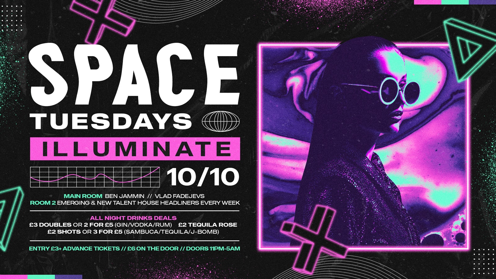 Space Tuesdays – ILLUMINATE, 10th October