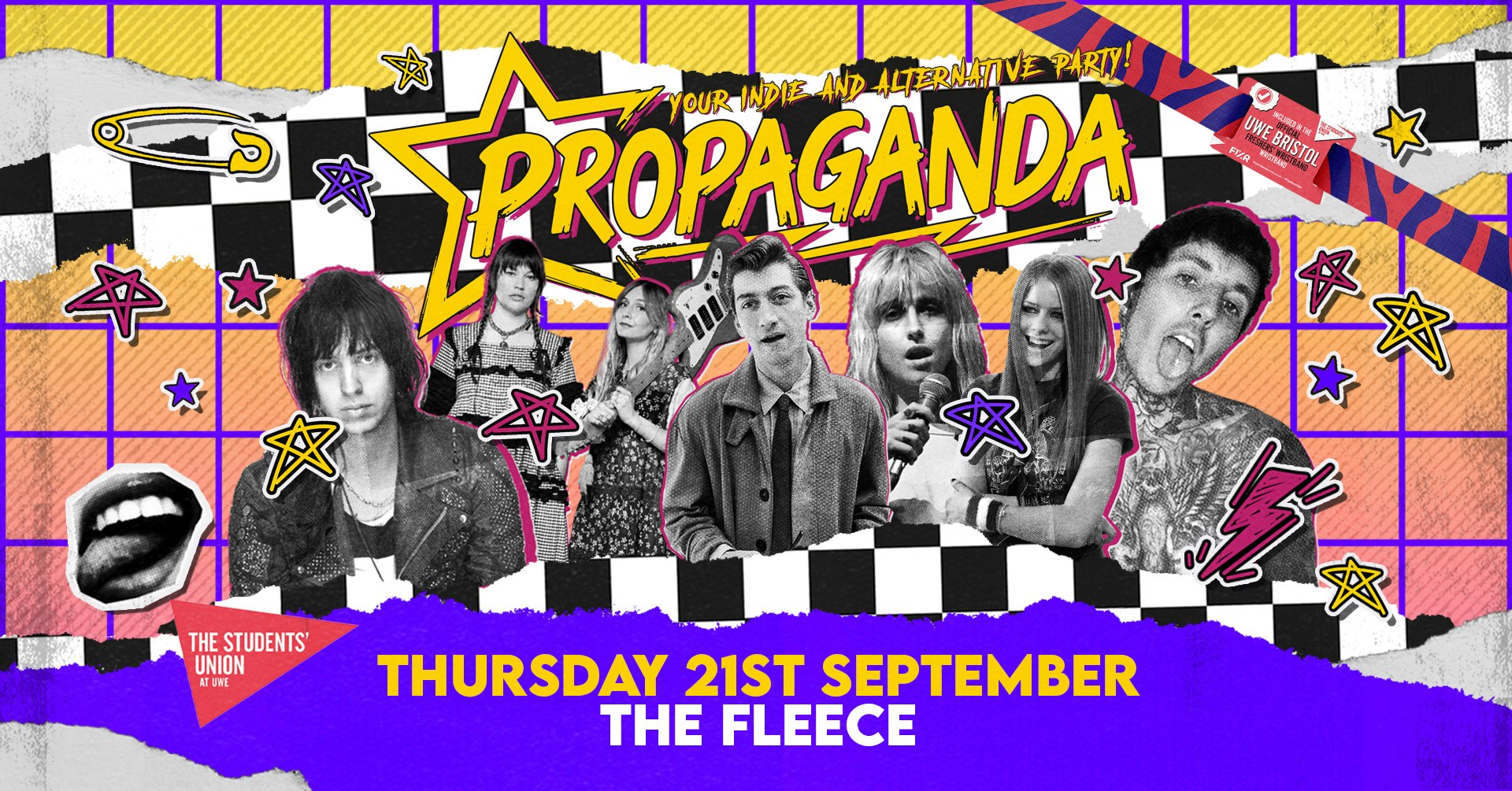 Propaganda Bristol One Off Thursday Indie/ Alternative Party At The Fleece! – Thursday 21st September