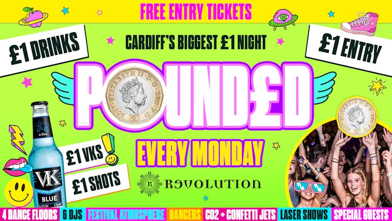 POUNDED FRESHERS OPENING PARTY 🤩 - ❌  SOLD OUT! ❌ 