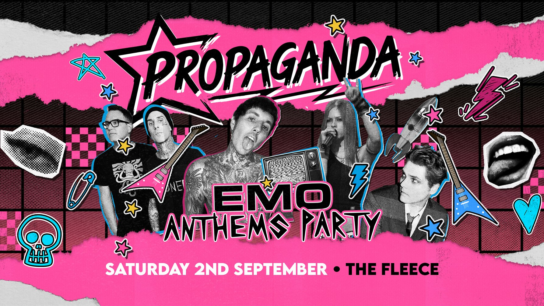 Propaganda Bristol – EMO Anthems Party!