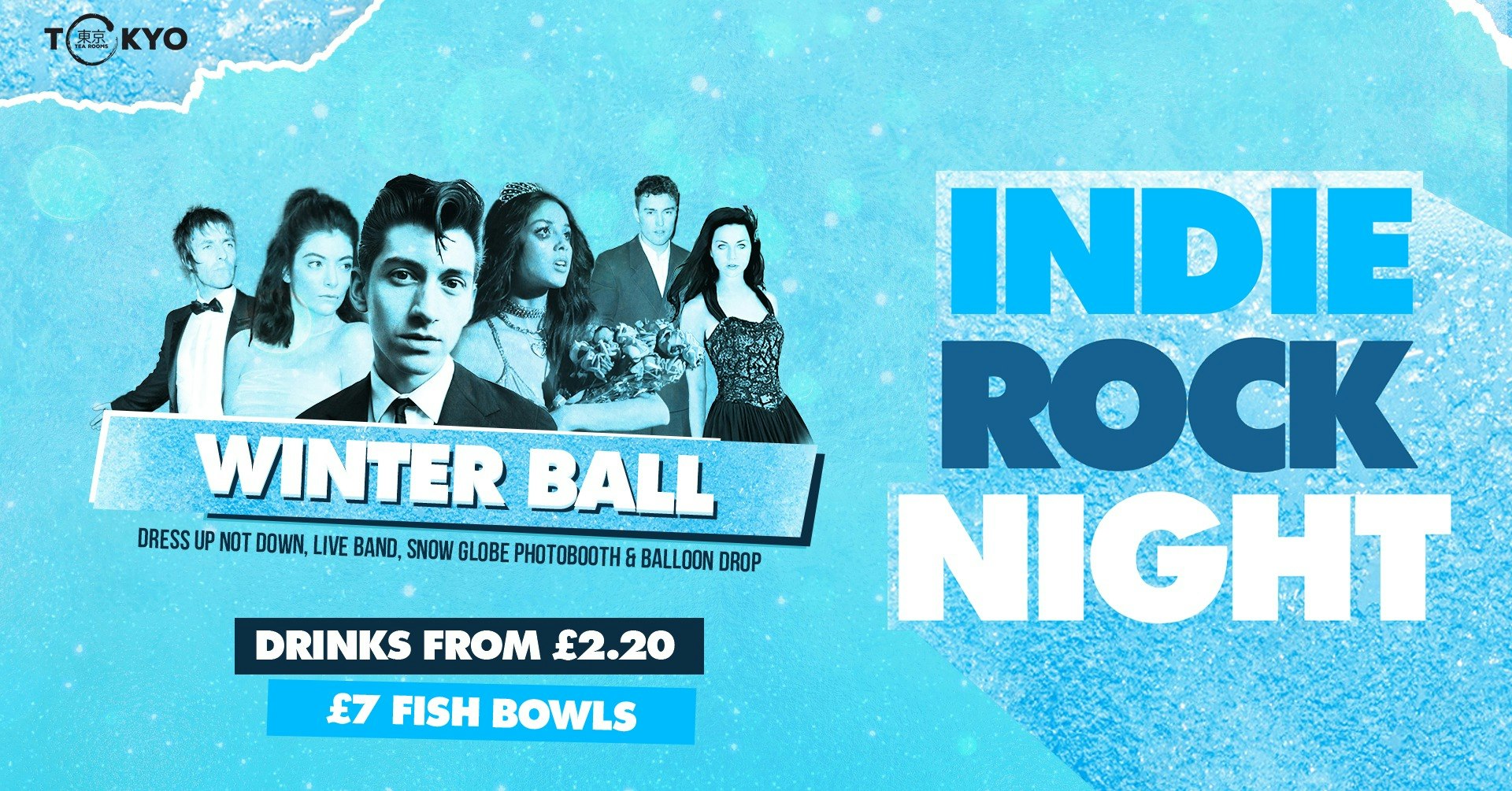 Indie Rock Night ∙ WINTER BALL *LAST 12 TICKETS*