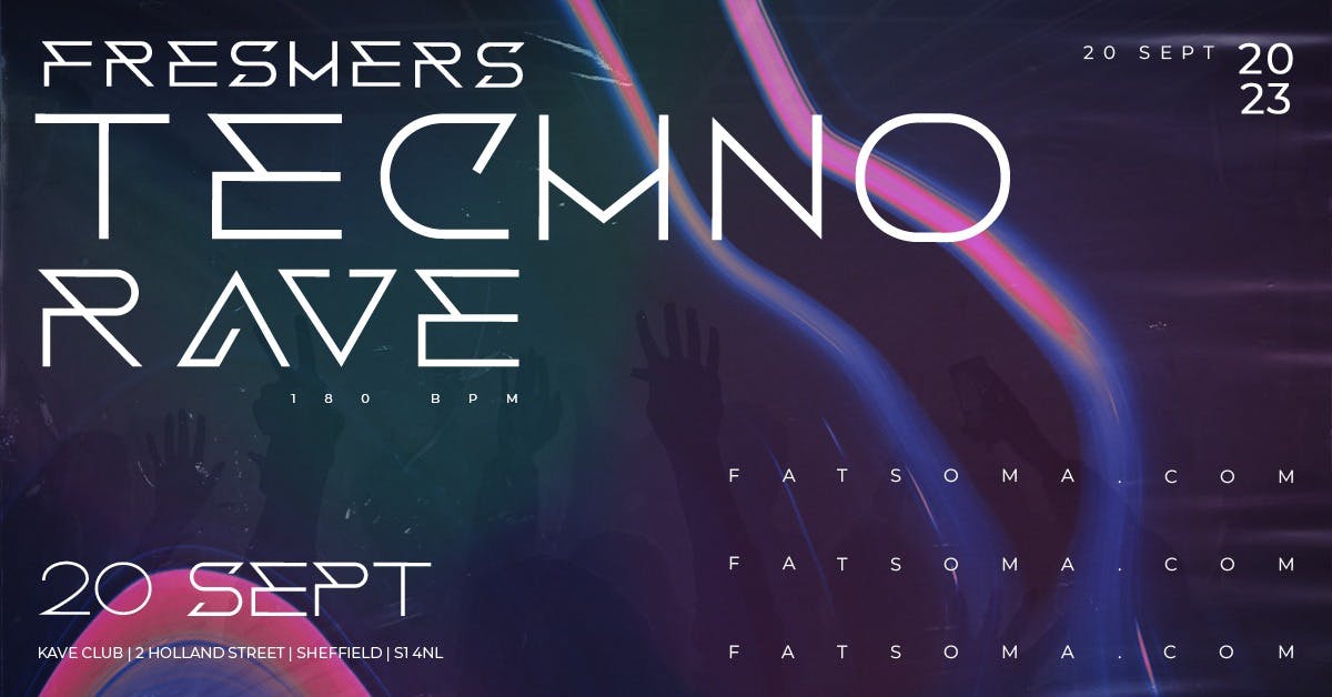 Sheffield Freshers Techno Rave | Fez Club at Fez Sheffield, Sheffield ...