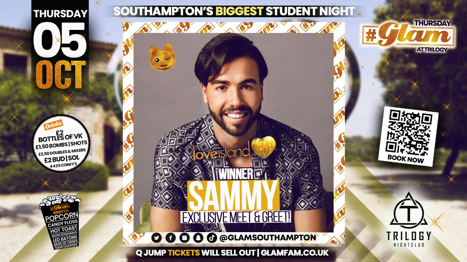 Glam Southampton – Sammy Root | Love Island Winner Exclusive Meet & Greet