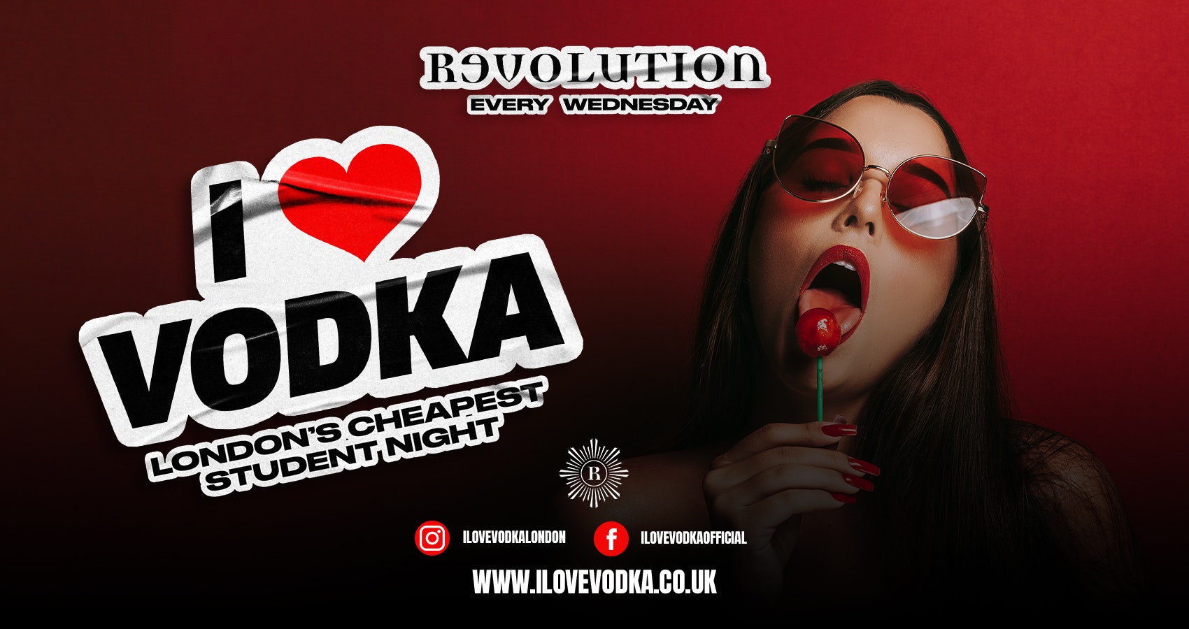 I Love Vodka ❤️ The Freshers Launch @ Vodka Revs’ London