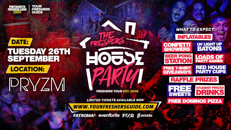 Project X Freshers House Party | Portsmouth Freshers 2023 - Tickets Selling Fast! 🚨 