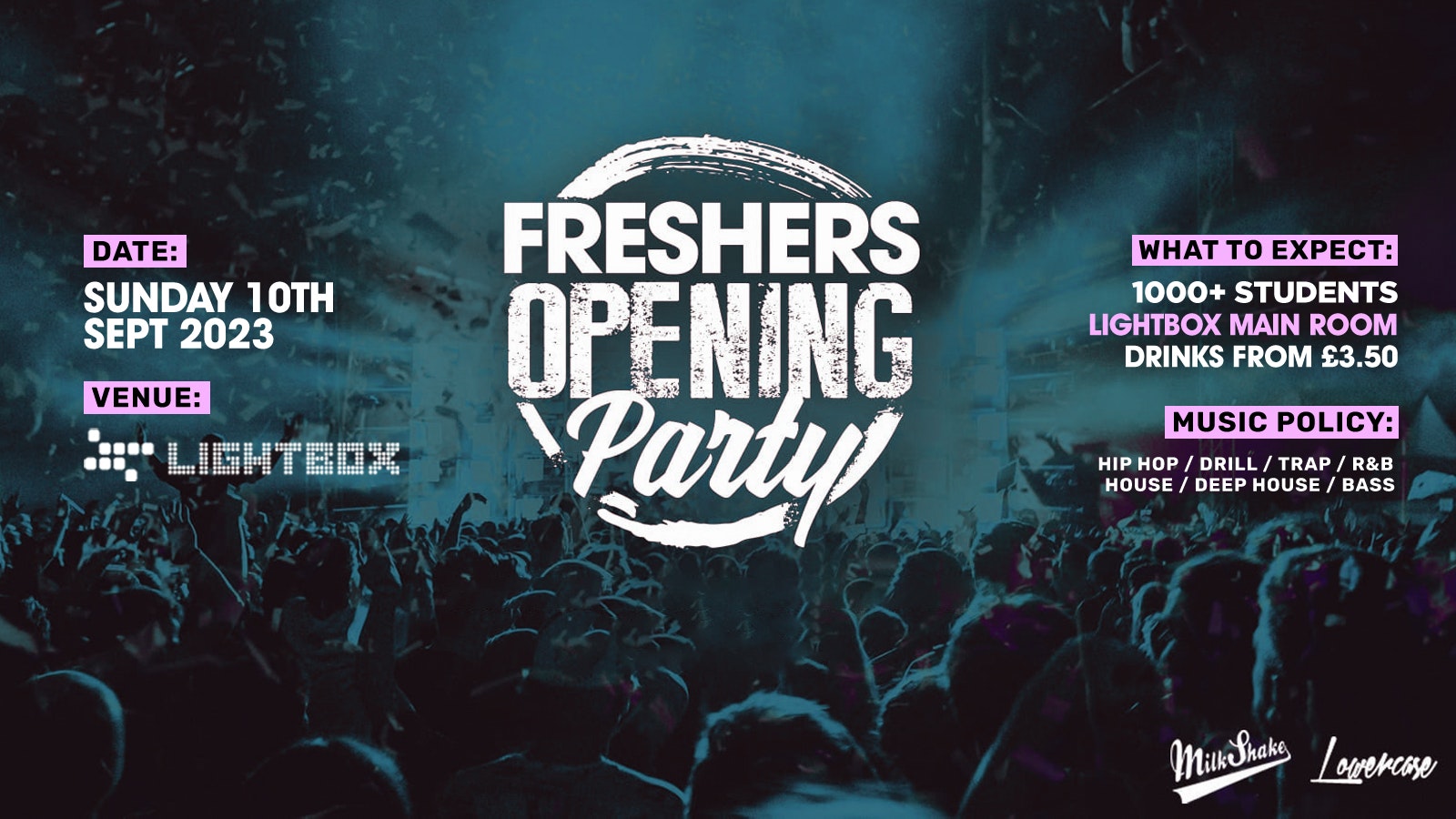 The Official Freshers Opening Party 2023 ⚡ Tickets Out Now!