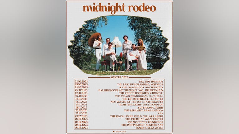 Midnight Rodeo / Baby Vanga / Captain Starlet / Frankie Statham