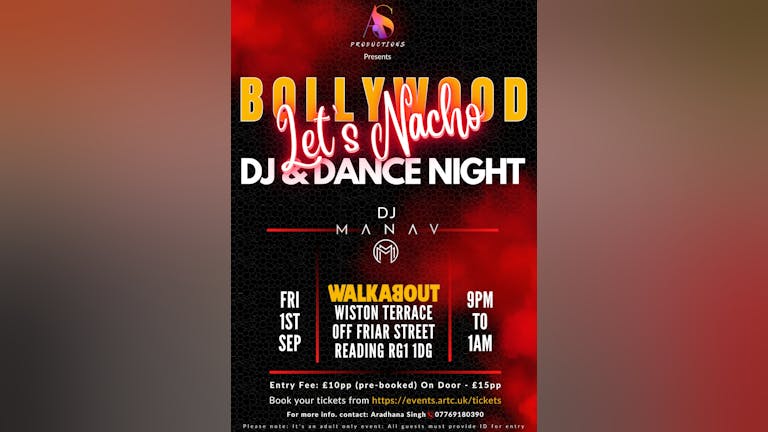 Let's Nacho Bollywood DJ & Dance Party
