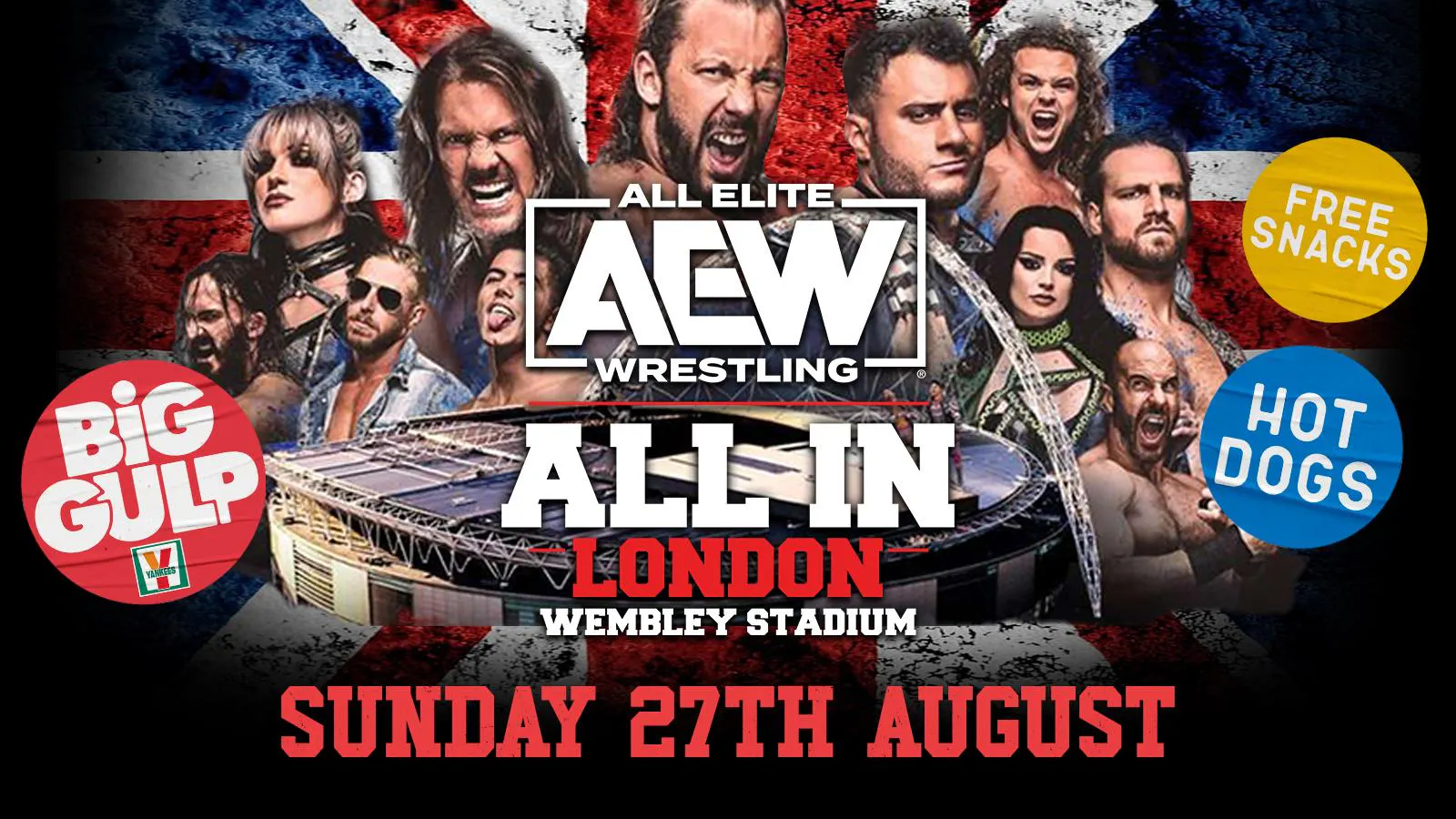 AEW All In (Live From Wembley) at Yankees, Liverpool on 27th Aug 2023 ...