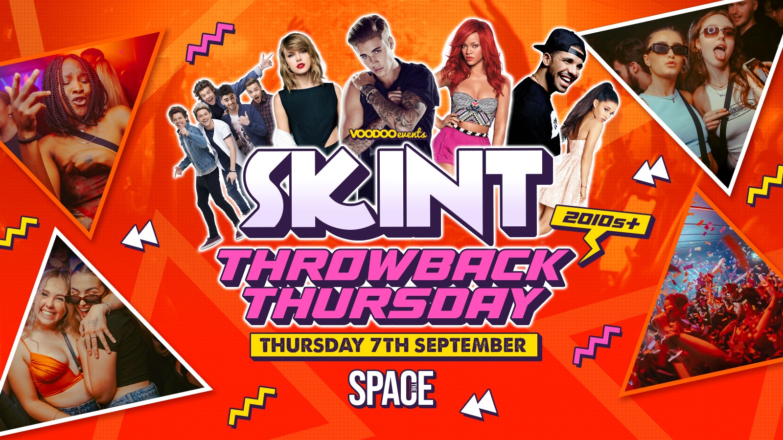 Skint Thursdays at Space – Throwback Thursday – 7th September