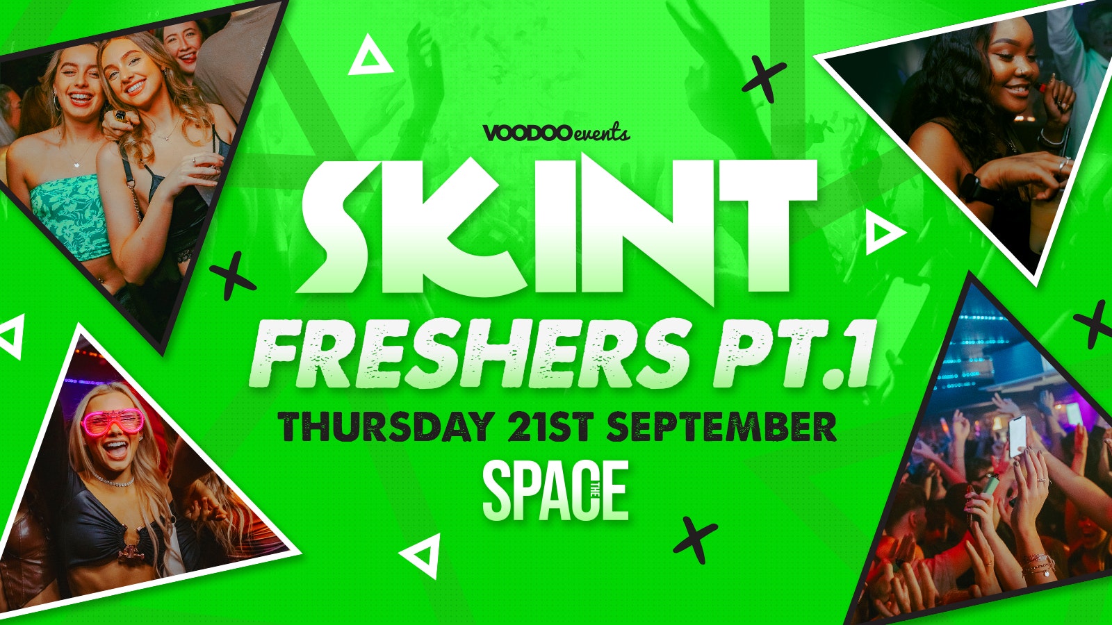 Skint Thursdays at Space – Freshers Pt.1  21st September – ONLY FINAL RELEASE TICKETS REMAIN!