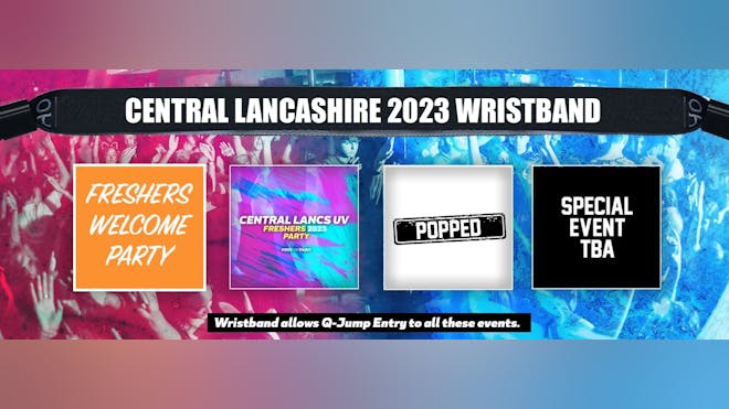Central Lancs Freshers Events