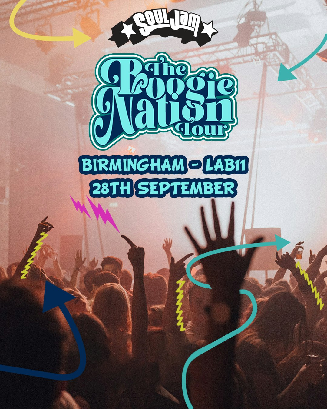 SoulJam | Birmingham | Boogie Nation | 28th September