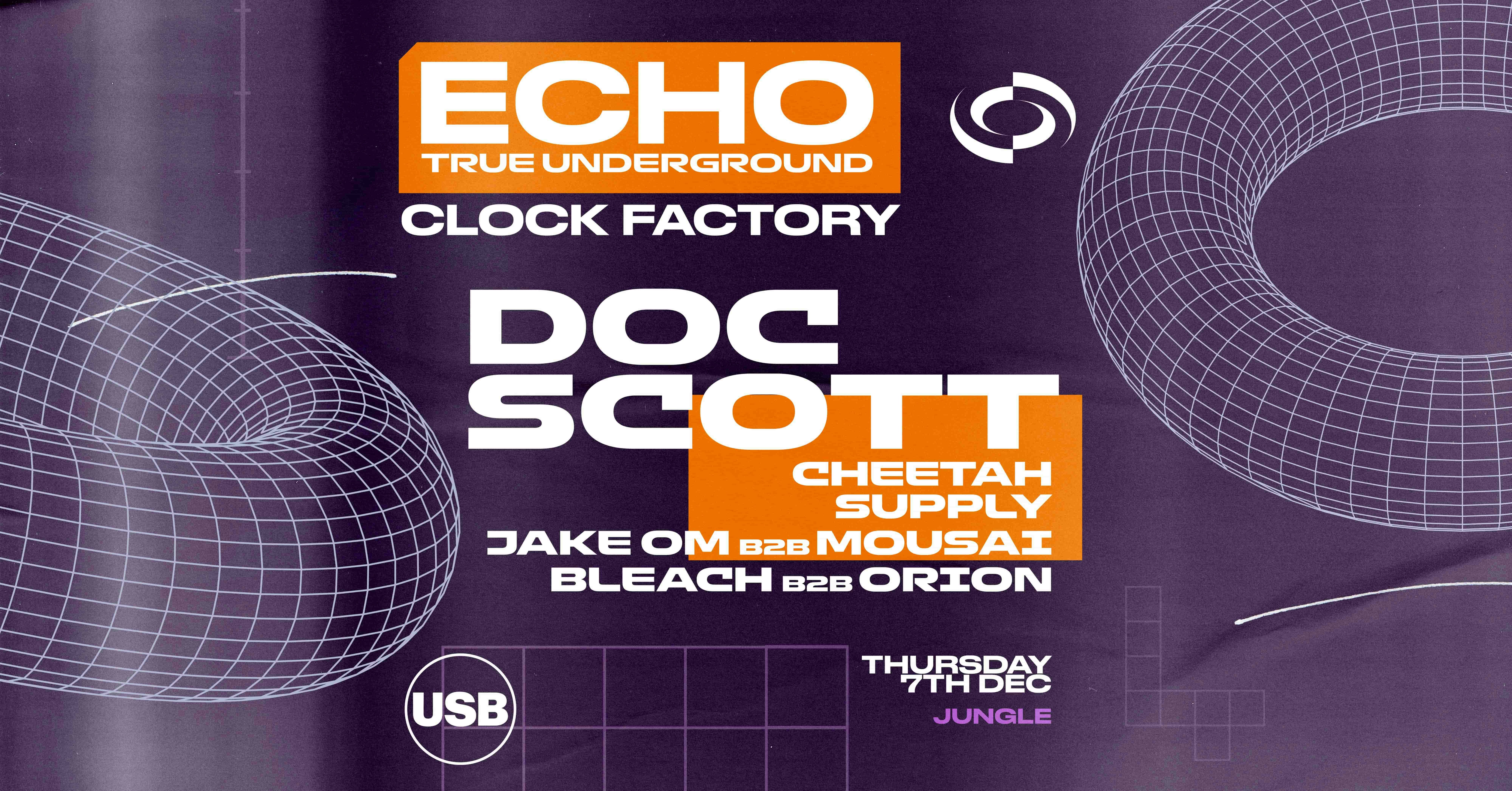 Echo x USB: Doc Scott + Cheetah