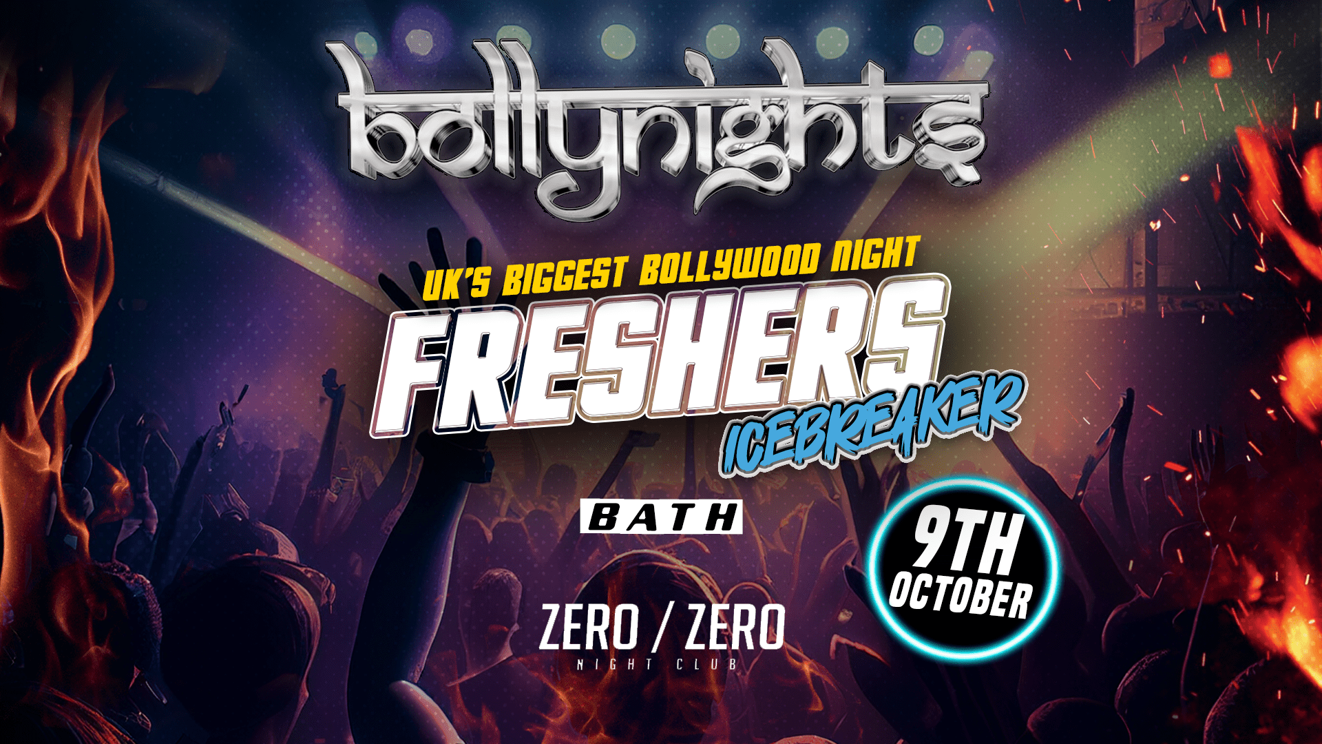 Bollynights Bath – Monday 9th October | Zero Zero