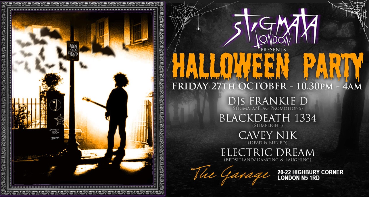 CLUB STIGMATA LONDON – HALLOWEEN PARTY